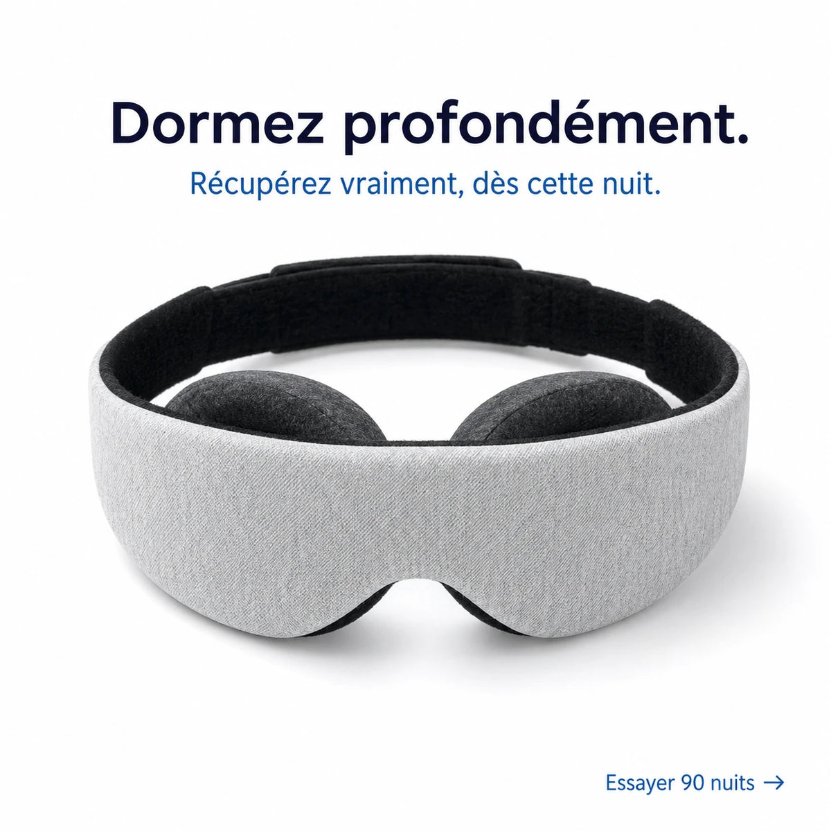 Masque de Nuit 3D Blackout Total